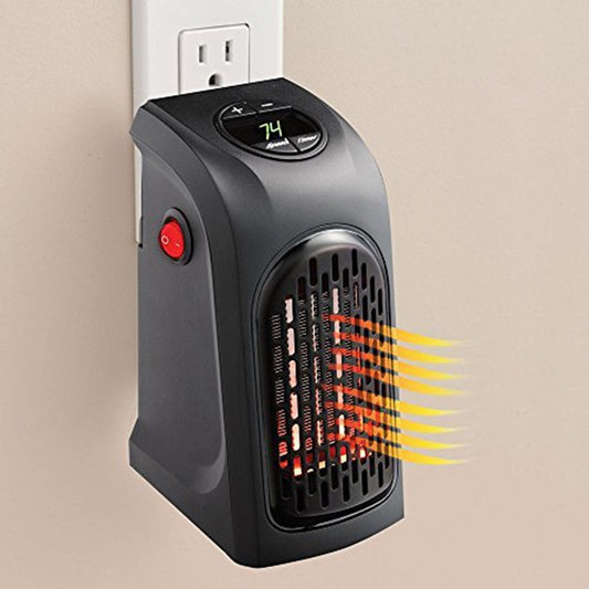 Warm Hunters 400W Electric Heater - Mini Fan Heater / Wall Heater / Stove Radiator Warmer Machine For Winter